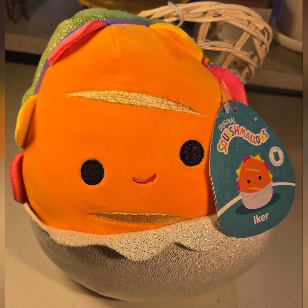 Original Squishmallows Iker the Hoagie Sandwich Plush Toy S7 1869